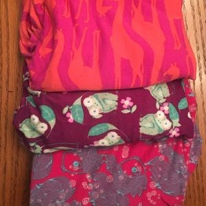 Lula Roe OS Leggings: 9 total